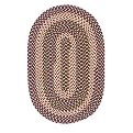 Brook Farm Burgundy Braided Rug Collection