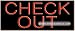 Check Out Neon Sign