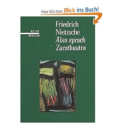 Also sprach Zarathustra. Ein Buch f�r Alle und Keinen