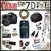Canon EOS 7D 18.0 MP Digital SLR Full HD Camera Extreme Starter Holiday Kit with EF 28-135mm f/3.5-5.6 IS USM, EF 75-300mm f/4-5.6 III, 53