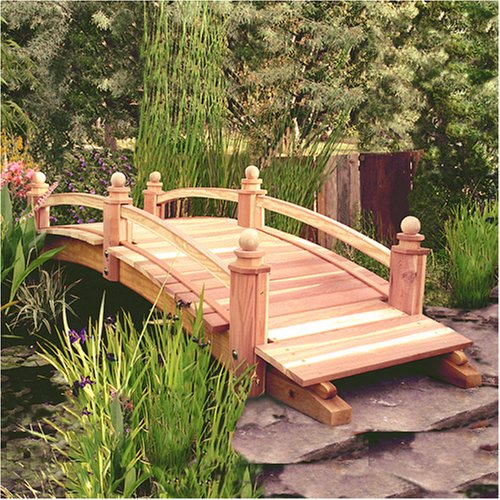 Danove&reg; 1800 Series 4' Six Post Single Rail Bridge