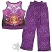 Hannah Montana Purple Butterfly Pajamas for Girls (Size 4-5 Only)