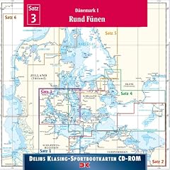 Sportbootkarten Satz 03/2005. D�nemark 1. CD-ROM. Rund F�nen.