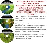 6105DT9XGjL. SL160  The Mega Get biz Furthermore, the principles of success and inside game pocket watches COURSE ON LINE Pack 3 companies