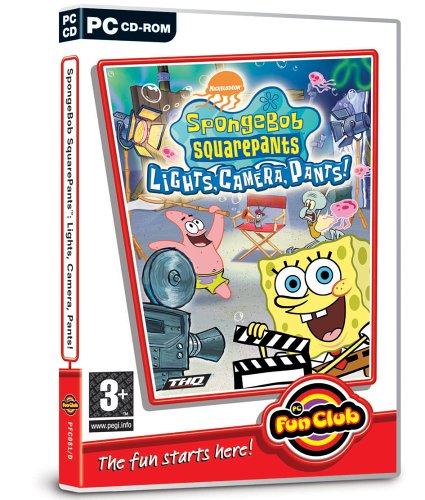 Spongebob SquarePants: Lights Camera Pants (PC CD)