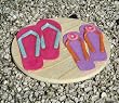 Flip Flop Garden Stone