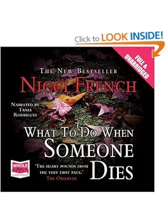 What to do When Someone Dies - Nicci French