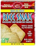 Edward & Sons Rice Snax Bar-b-que, 2.8-Ounce Boxes (Pack of 12)