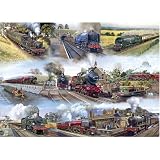 Gibsons 1000 Piece Jigsaw Memories of Steam