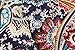 SSLR Men's Summer Casual Flower Short Sleeve Shirt (Large, Blue Red 2#)