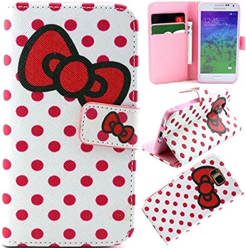 Galaxy Alpha Case, G850F Case,Gift_Source [Stand Feature] Case Wallet [Wallet S] Premium Wallet Case Flip Cover for Samsung Galaxy Alpha G850F - Butterfly in Dream Pattern +1 X Screen Protector and Stylus Pen