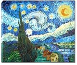 Starry Night by Vincent Van Gogh (16x20)