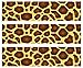 Safari Giraffe Print Edible Cake Border Decoration