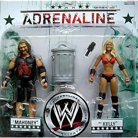 WWE ECW JAKKS ADRENALINE 30 KELLY KELLY AND BALLS MAHONEY