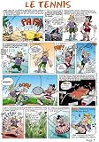 Les Prénoms en BD - Affiche - Les Sports en BD - Tennis