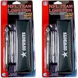 Pro Specialties Dallas Cowboys Team Logo Fine Writing Pens (Set of 2)