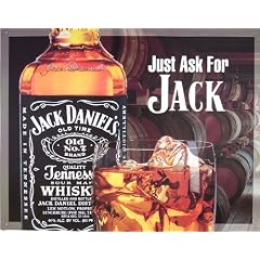 Just Ask For jack Daniels blechschild (de)