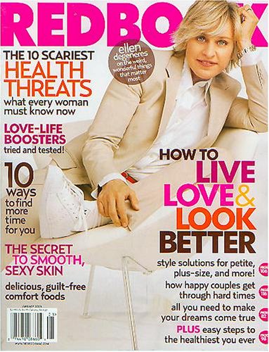 Redbook January 2006 - The Married Girl's Guide to Life - Ellen Degeneres (Vol. 206 No. 1)