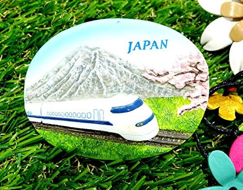 3D Fridge Magnet Tourist Around world Asia Australia Souvenir Ceramic Gifts US (MT. FUJI JAPAN)