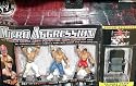 WWE Micro Aggression Series 1 Rey Mysterio, John Cena and Rob Van Dam - RVD - 2 inch Figure Triple Pack of Professional Wrestling Action Figure Toys by Jakks Pacific