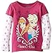 Disney Girls' Frozen Anna and Elsa Long Sleeve T-Shirt