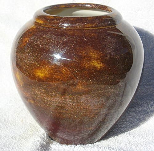 Native American Built (Nez Perce) Navajo style seed pot or jar. Hand made Copper finish.
