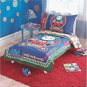 Thomas the Tank: Toddler Bedding Set - 4 Pieces