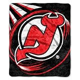 New Jersey Devils Super-Soft Sherpa Blanket