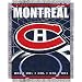Northwest Montreal Canadiens Triple Woven Jacquard 48x60 Blanket