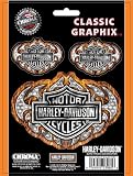 Harley Davidson B&S Fiery Blades Classic Emblem