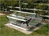 3' x 3' Cold Frame, Frost Protective Cloche - Easily Portable