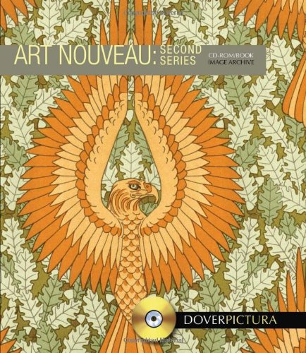 Art Nouveau: Second Series (Dover Pictura Electronic Clip Art)