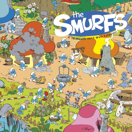 Smurfs 2015 Premium Wall Calendar