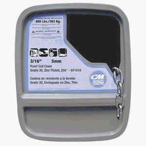 Buy Cooper Hand Tools Campbell 0140823 1 2Bk System 3-Proof Coil Chain (40FT PAL) by Cooper Hand Tools