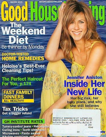 Good Housekeeping March 2006 - Jennifer Aniston