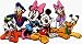Mickey Mouse, Goofy, Donald Duck, Minnie Mouse, Daisy Duck & Pluto - Embroidered Iron On or Sew On Patch (Disney)