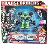 Transformers Power Core Combiners Series Robot Action Figure - MUDSLINGER Commander with 4 Destructicons (Heavy Hauler Drone, Armored Truck Drone, Dune Buggy Drone and Armored Junker Drone)IMAGE