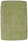 Garden Green Dark Gold/Gold/Yellow by Capel Rugs Basketweave Collection