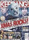 KERRANG MAGAZINE BACK ISSUE #1241 METALLICA - SLIPKNOT - FALL OUT BOY