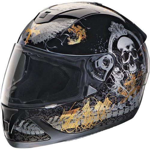 Z1R Jackal Full Face Motorcycle Helmet Black Pandora Medium M Z1R Jackal Full Face Motorcycle Helmet Black Pandora Medium M