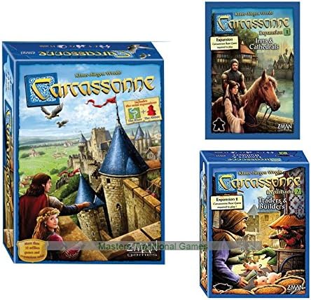 CarcassonneBundle - Basic Set with Expansions 1 and 2