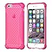 iPhone 6s Case, LUVVITT [Clear Grip] Soft Slim Flexible TPU Back Cover Transparent Rubber Case for Apple iPhone 6 / iPhone 6s (4.7 inch) - Neon Pink