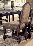 Home Elegance 1360S Carlsbad Collection Side Chair Pack of 2