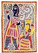 Thanksgiving Art Madhubani Folk Paintings Organic Color Paper 30 x 22 inches