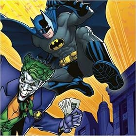 Batman The Dark Knight Beverage Napkins (16 count) by Rubies