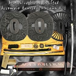 Masahiro Assemble Yourself Handmade Katana Kit - Black (fls)