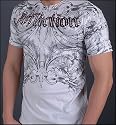 Affliction Clothing - Raw Tee Shirt in White A420