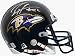 Ray Lewis Autographed/Hand Signed Baltimore Ravens Replica Mini Helmet