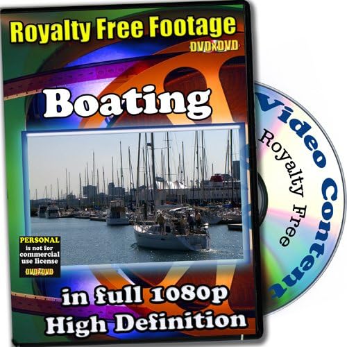 Boating - Royalty Free Video Footage High Definition Collection, Personal License