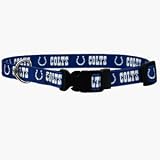 Indianapolis Colts Adjustable Pet Dog Collar (Small)
